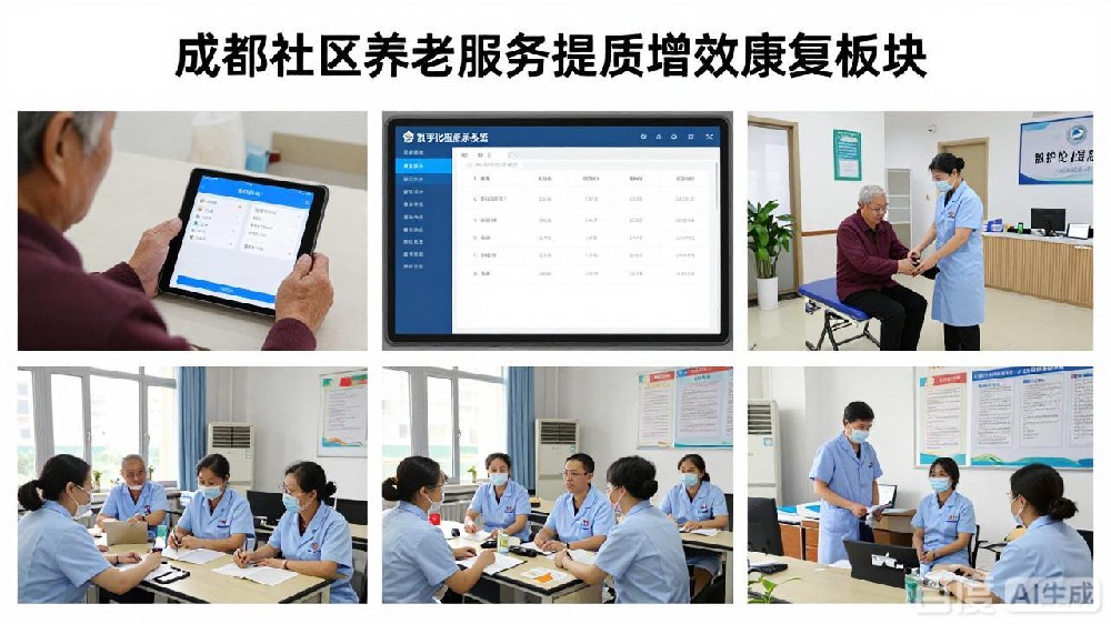 成都加码社区康复建设！站点联网 + 长护险定点，家门口享受专业康复服务