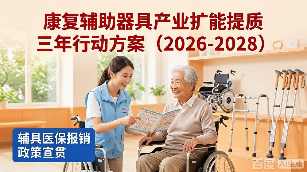 康复辅具迎来政策红利！三年行动方案加速产业扩能提质