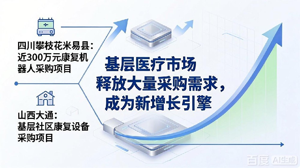 大批订单释放！县域、社区医疗机构批量采购智能康复设备