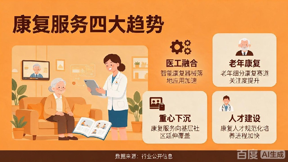 四大风向看懂当下康复产业，基层、智能、老年康复迎来红利期
