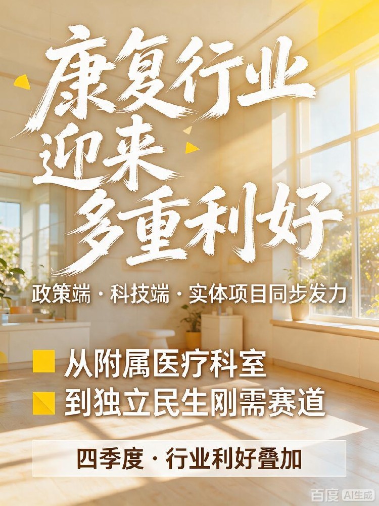 近 14 天康复行业全景盘点：顶层政策出台，智慧康复落地，医康项目加速投产